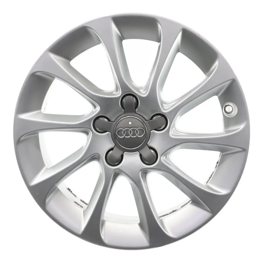 Audi A3 8V Srebrna Felga Aluminiowa 16" 6.5J ET46 8V0601025BM - SKU 8V0601025BM-2 - Numer Części 8V0601025BM-2