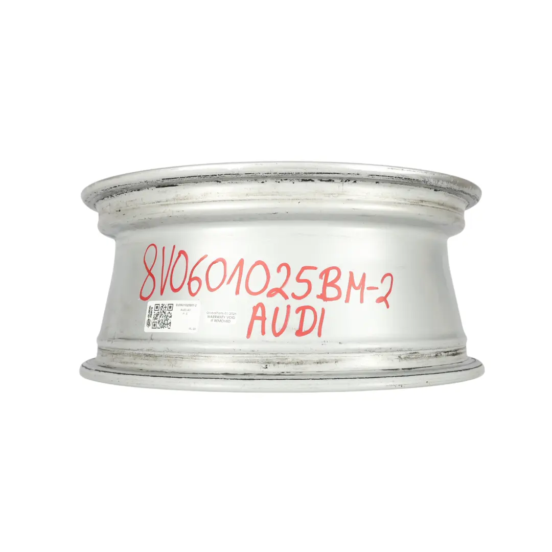 Audi A3 8V Silver Wheel Alloy Rim 16" 6.5J ET46 8V0601025BM - SKU 8V0601025BM-2 - Part number 8V0601025BM-2