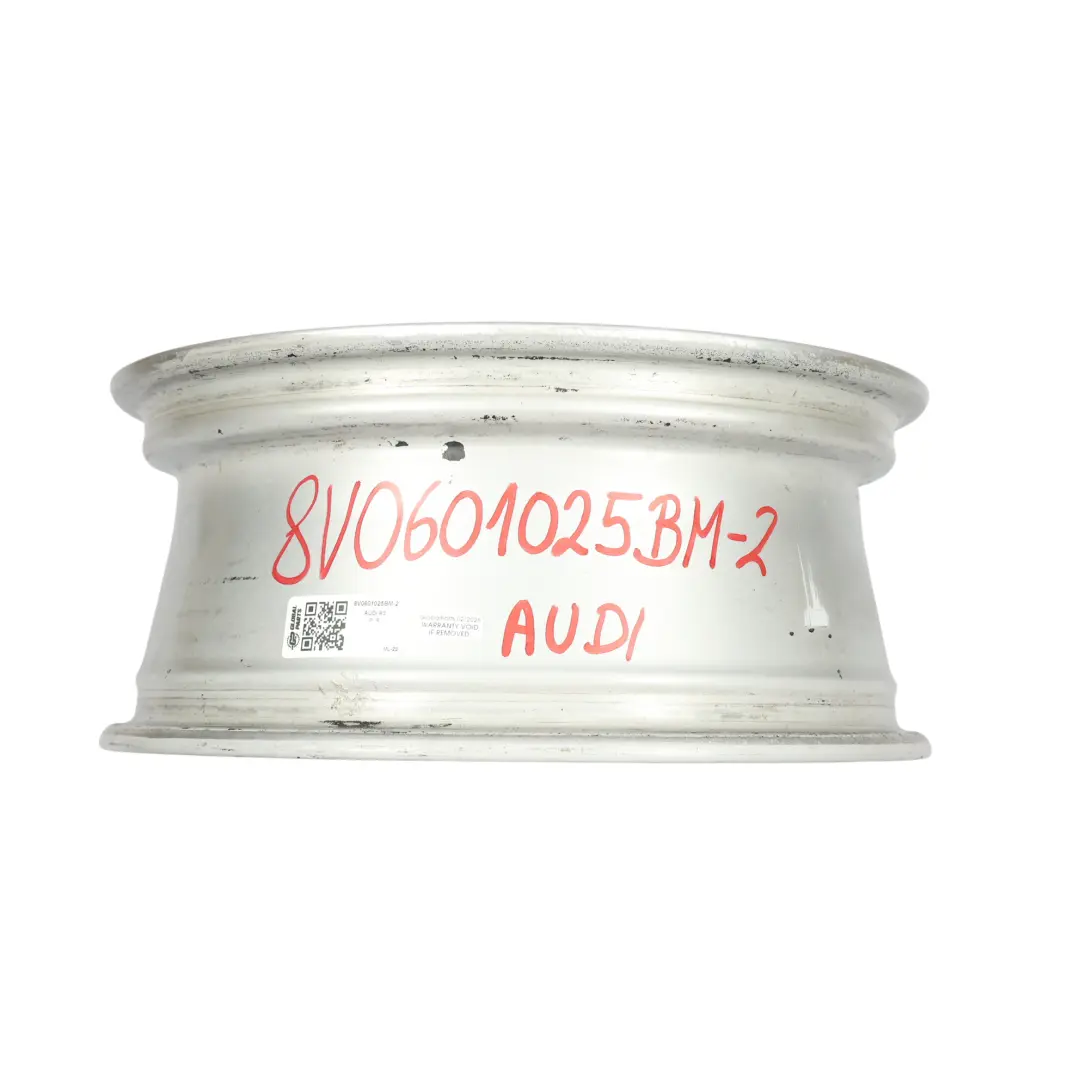  Llanta de aleación plateada Audi A3 8V 16" 6.5J ET46 8V0601025BM - SKU 8V0601025BM-2 - Número de pieza 8V0601025BM-2