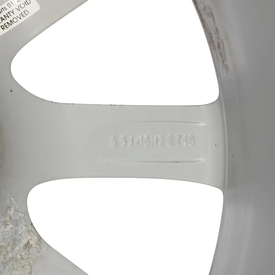 Audi A3 8V Silberne Leicht Metall Felge 16" 6.5J ET46 8V0601025BM - SKU 8V0601025BM-2 - Teilenummer 8V0601025BM-2