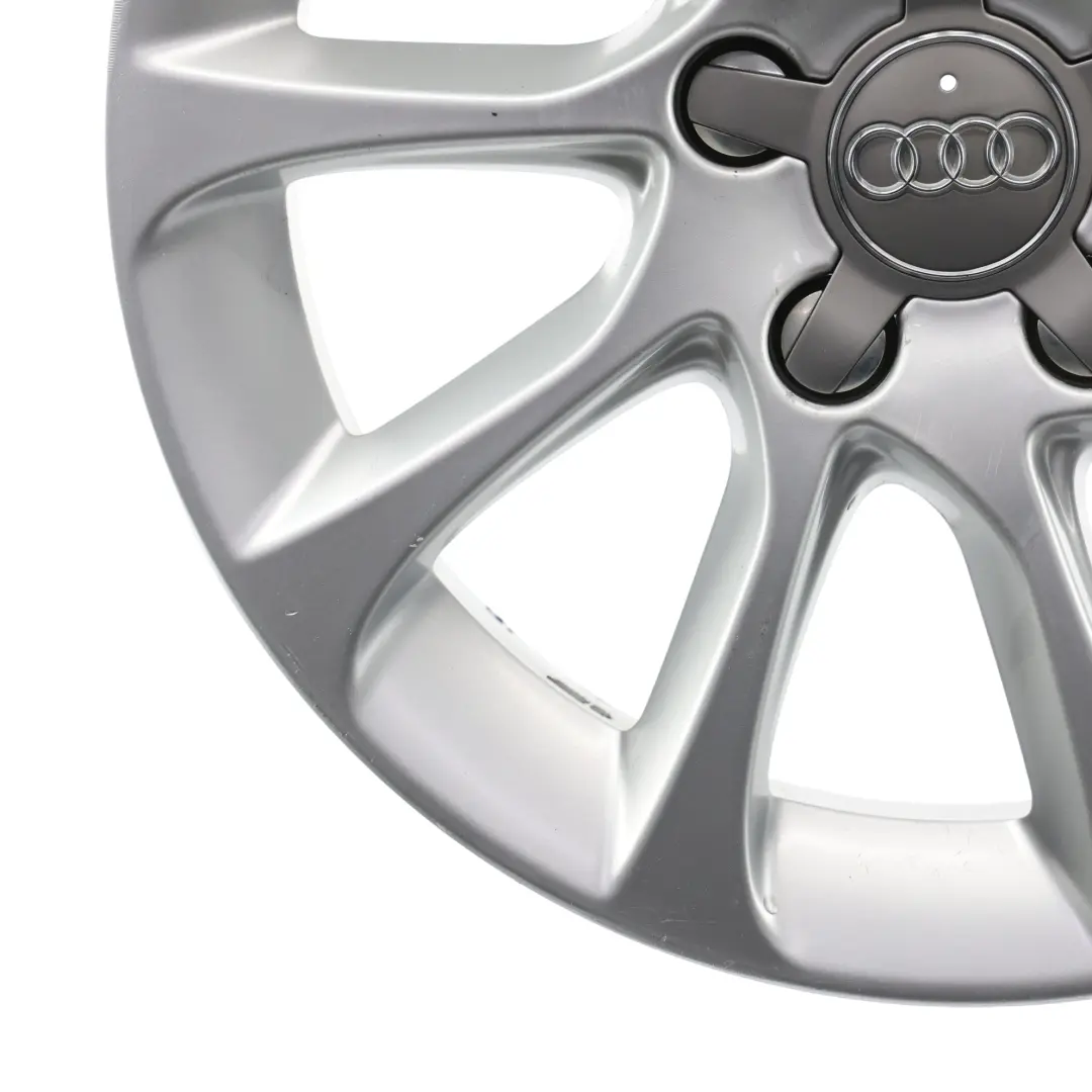 Silberne Leicht Metall Felge 16" 6.5J ET46 8V0601025BM für Audi A3 8V mit Teilenummer 8V0601025BM-2 Audi A3 8V Silberne Leicht Metall Felge 16" 6.5J ET46 8V0601025BM - SKU 8V0601025BM-2 - Teilenummer 8V0601025BM-2