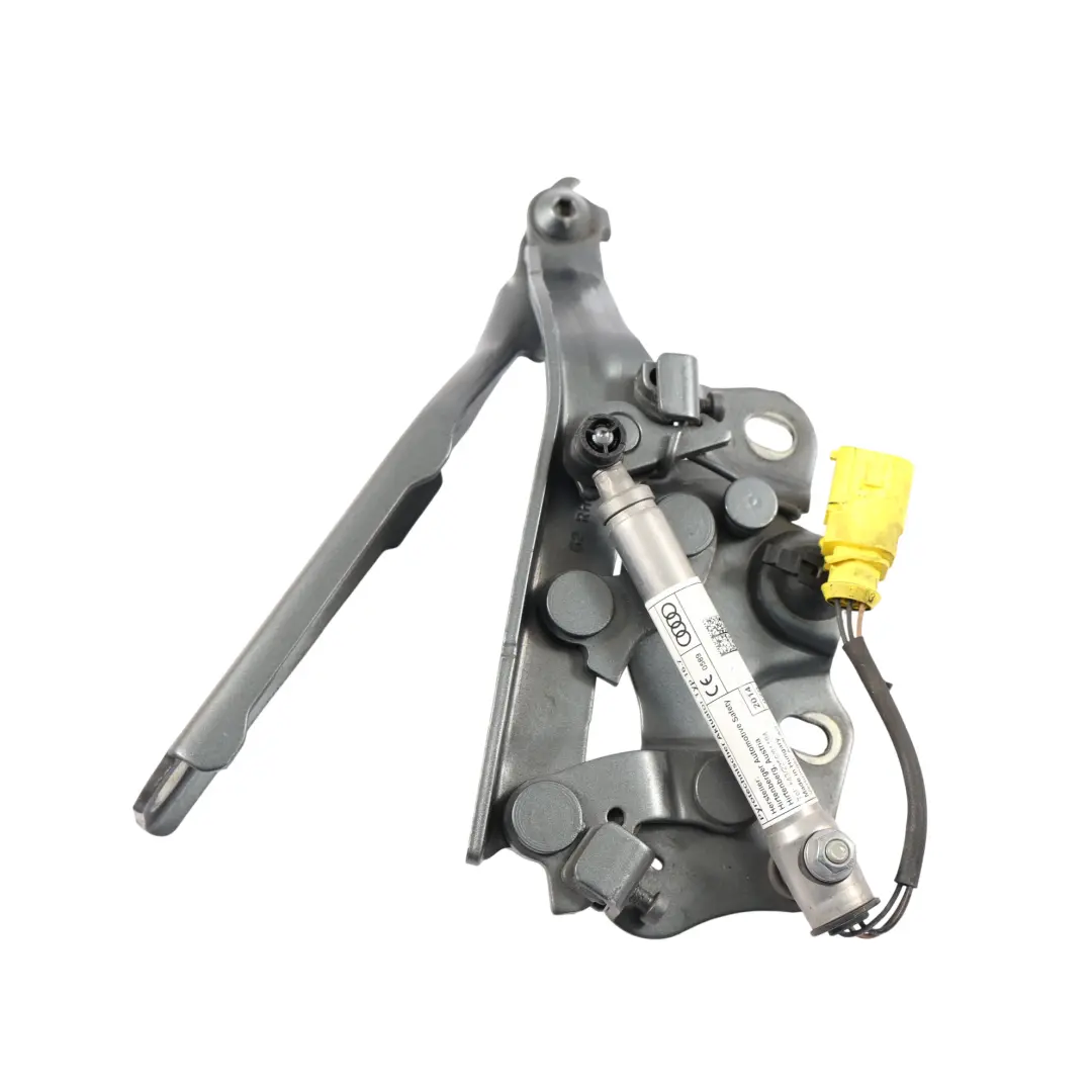 Audi A3 8V Motor Hauben Scharnier Rechts Monsoon Grau - X7R - SKU 8V0823302F-MOG - Teilenummer 8V0823302F