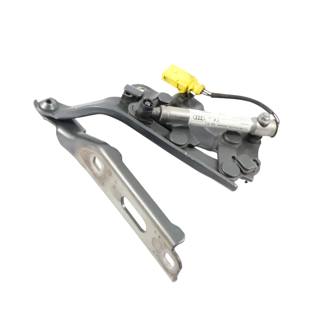 Hauben Scharnier Rechts Monsoon Grau - X7R für Audi A3 8V Motor mit Teilenummer 8V0823302F Audi A3 8V Motor Hauben Scharnier Rechts Monsoon Grau - X7R - SKU 8V0823302F-MOG - Teilenummer 8V0823302F