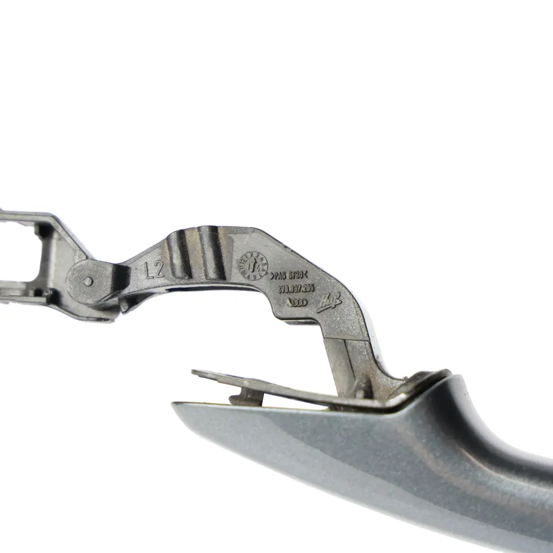 Türgriff Außen Vorne Hinten Links Monsoon Grau - X7R für Audi A3 8V mit Teilenummer 8V0837205 Audi A3 8V Türgriff Außen Vorne Hinten Links Monsoon Grau - X7R - SKU 8V0837205-MOG - Teilenummer 8V0837205