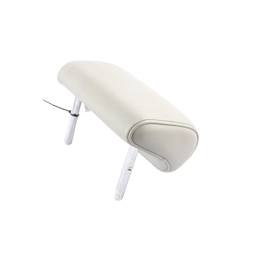 Audi A3 8V Rear Seat Headrest Middle Centre Leather Moon Silver - SKU 8V0885975C-1 - Part number 8V0885975C