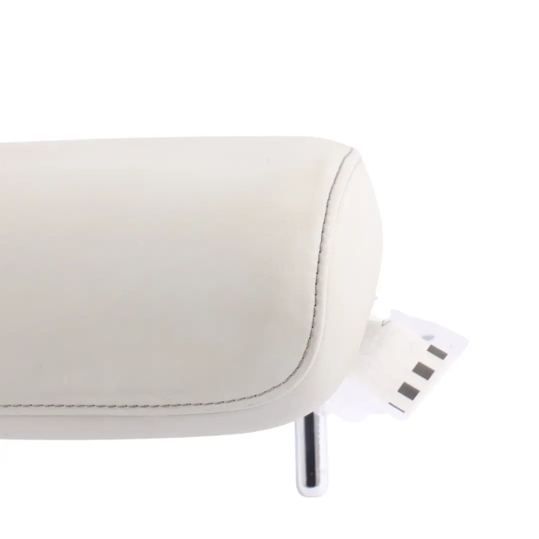 Headrest Middle Centre Leather Moon Silver to Audi A3 8V Rear Seat with Part number 8V0885975C Audi A3 8V Rear Seat Headrest Middle Centre Leather Moon Silver - SKU 8V0885975C-1 - Part number 8V0885975C