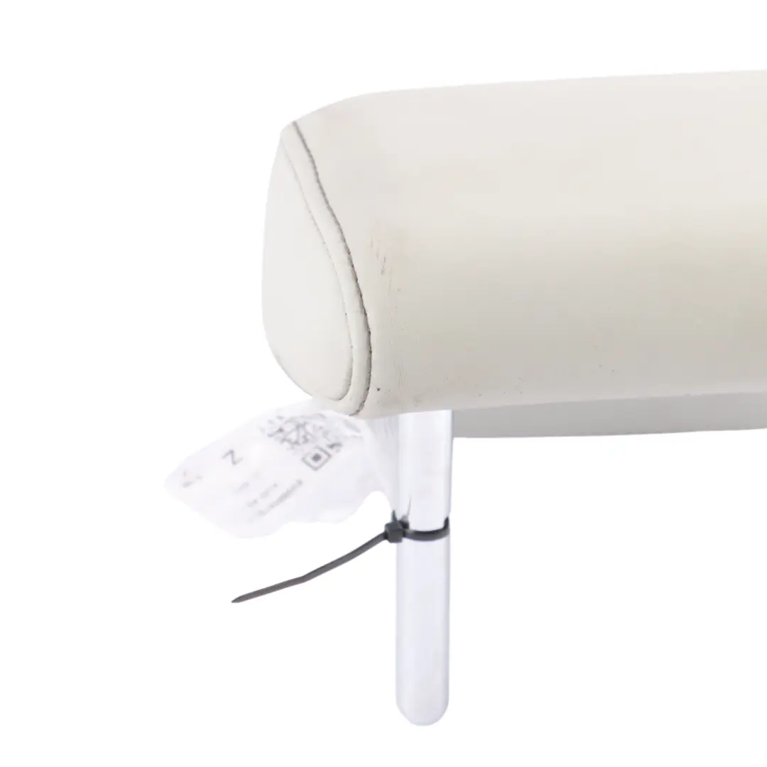 Audi A3 8V Rear Seat Headrest Middle Centre Leather Moon Silver - SKU 8V0885975C-1 - Part number 8V0885975C