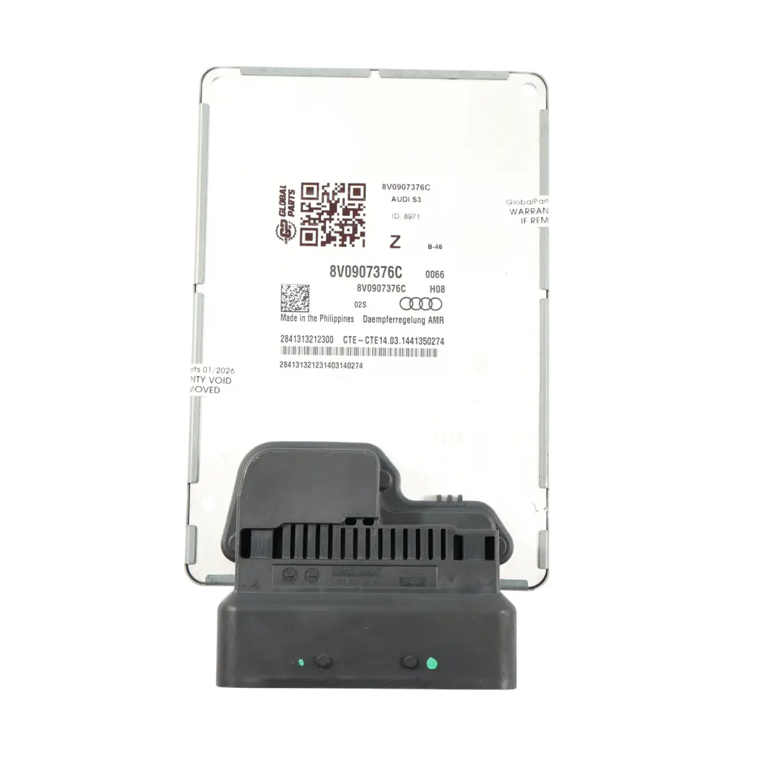 Audi A3 S3 8V Module Commande D'Amortissement Suspension Pneumatique - SKU 8V0907376C - Numéro de pièce 8V0907376C
