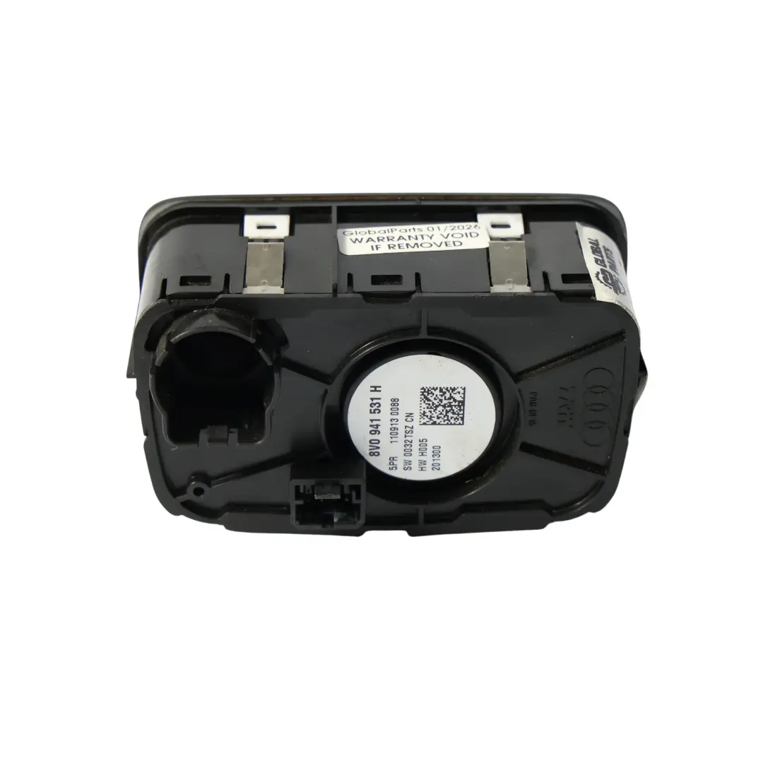 Panel De Control Del Interruptor De Ajuste De Los Faros para Audi A3 8V con número de pieza 8V0941531H Audi A3 8V Panel De Control Del Interruptor De Ajuste De Los Faros - SKU 8V0941531H - Número de pieza 8V0941531H