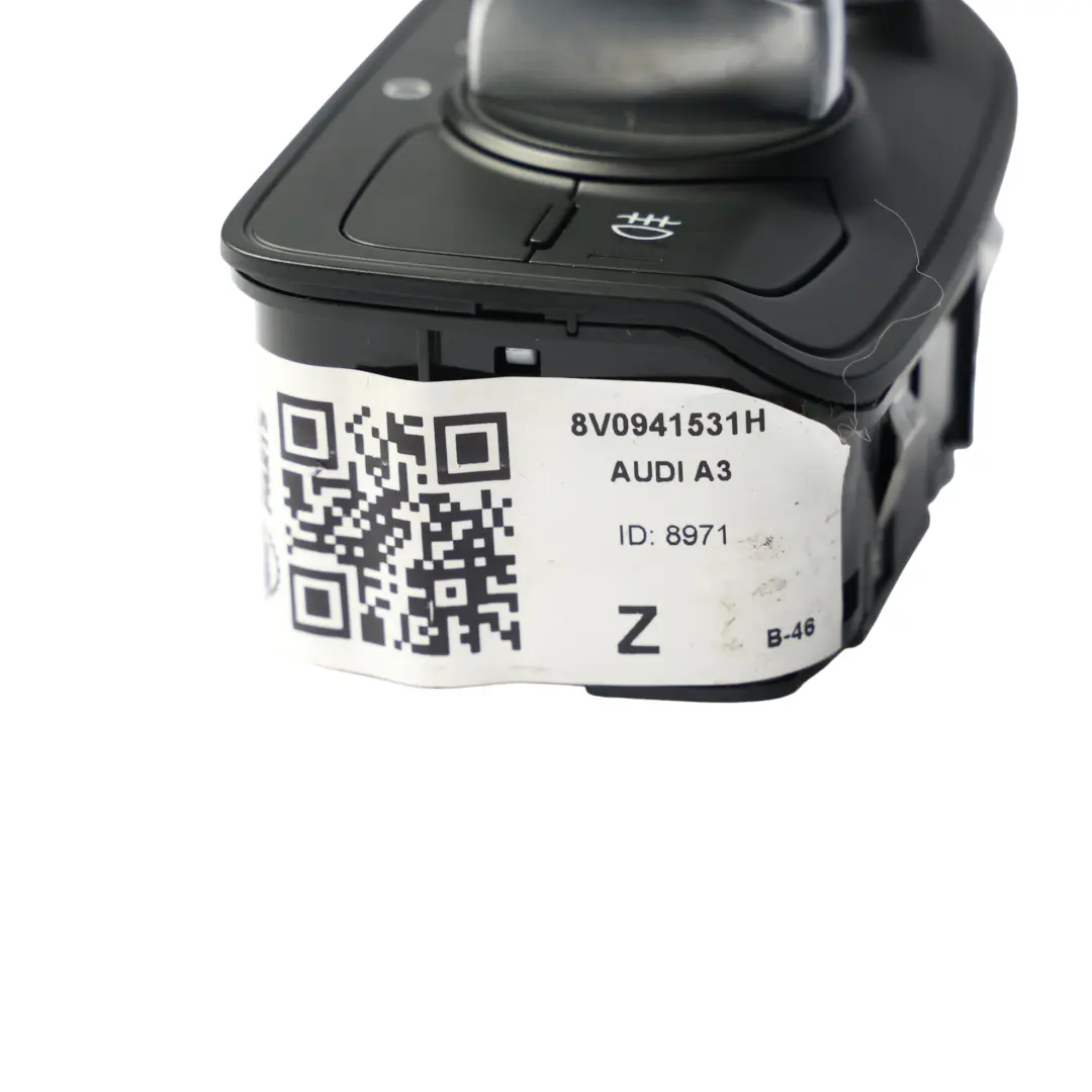 Audi A3 8V Headlight Lamp Adjuster Switch Control Panel - SKU 8V0941531H - Part number 8V0941531H