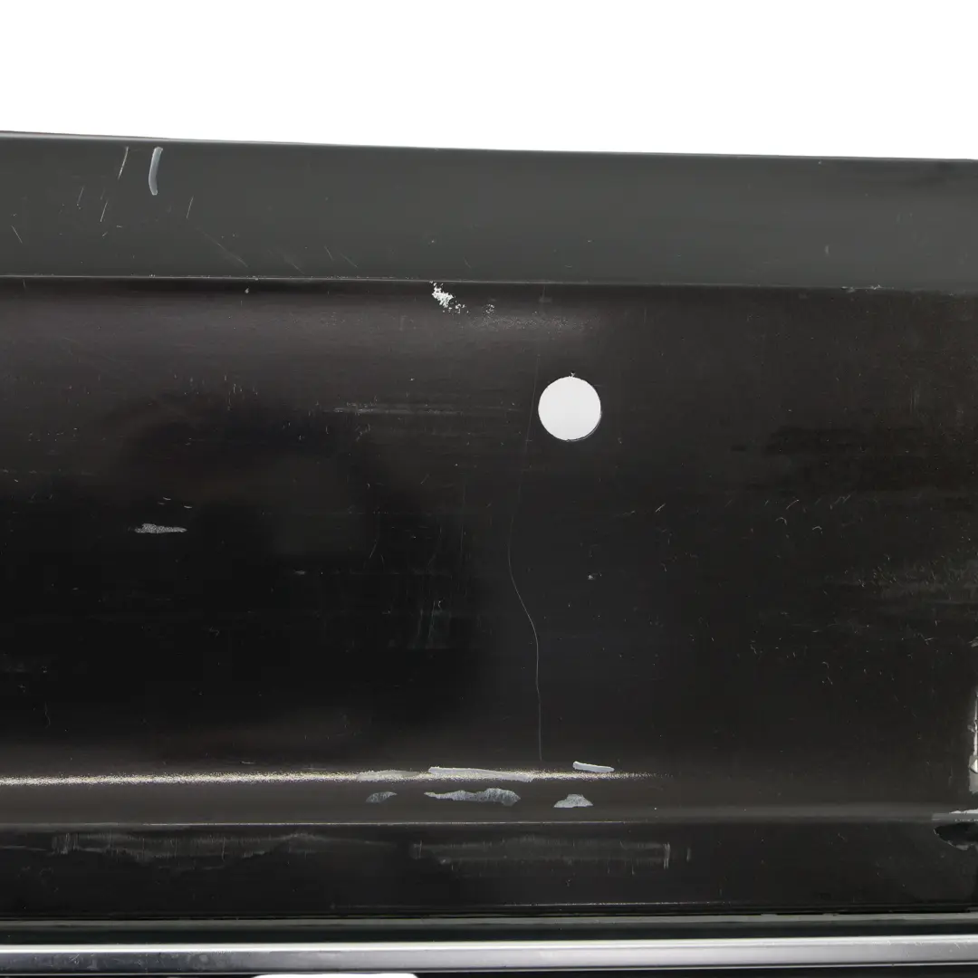 Bumper S Line Trim Panel Cover Panther Black Crystal Effect Z9Z to Audi A3 8V Rear with Part number 8V4807067D Audi A3 8V Rear Bumper S Line Trim Panel Cover Panther Black Crystal Effect Z9Z - SKU 8V4807067D-PBC - Part number 8V4807067D