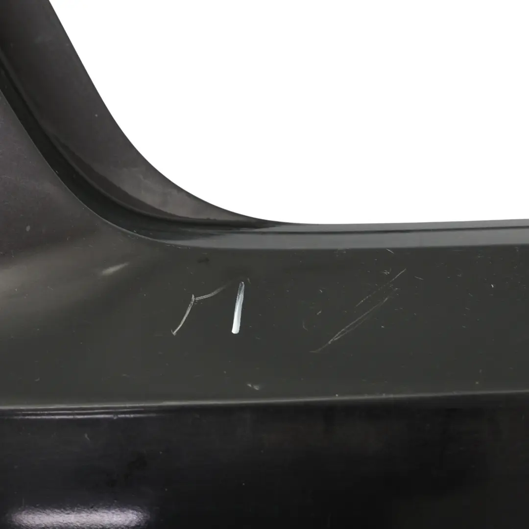 Bumper S Line Trim Panel Cover Panther Black Crystal Effect Z9Z to Audi A3 8V Rear with Part number 8V4807067D Audi A3 8V Rear Bumper S Line Trim Panel Cover Panther Black Crystal Effect Z9Z - SKU 8V4807067D-PBC - Part number 8V4807067D