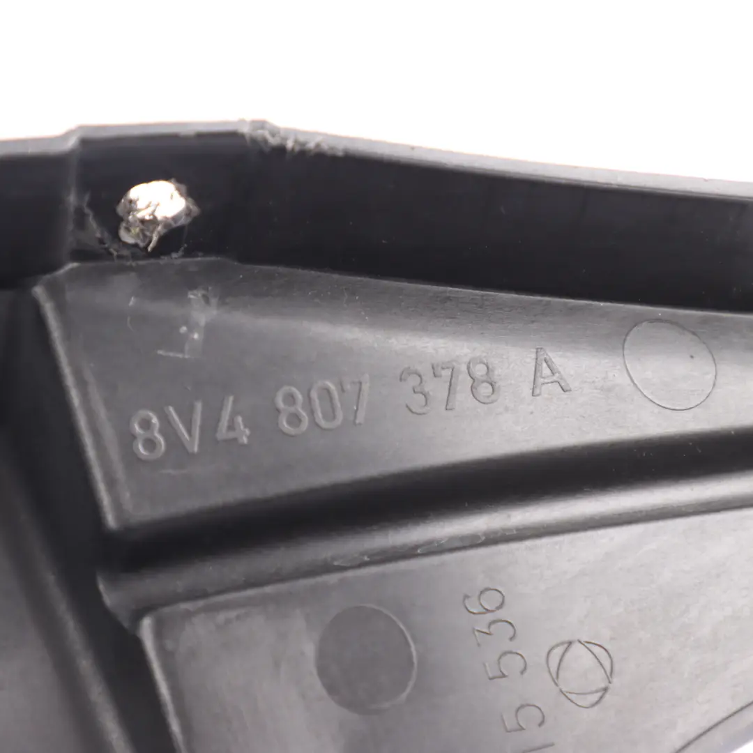 Audi A3 8V Sportback Rear Bumper Bracket Mount Right O/S Support - SKU 8V4807378A - Part number 8V4807378A