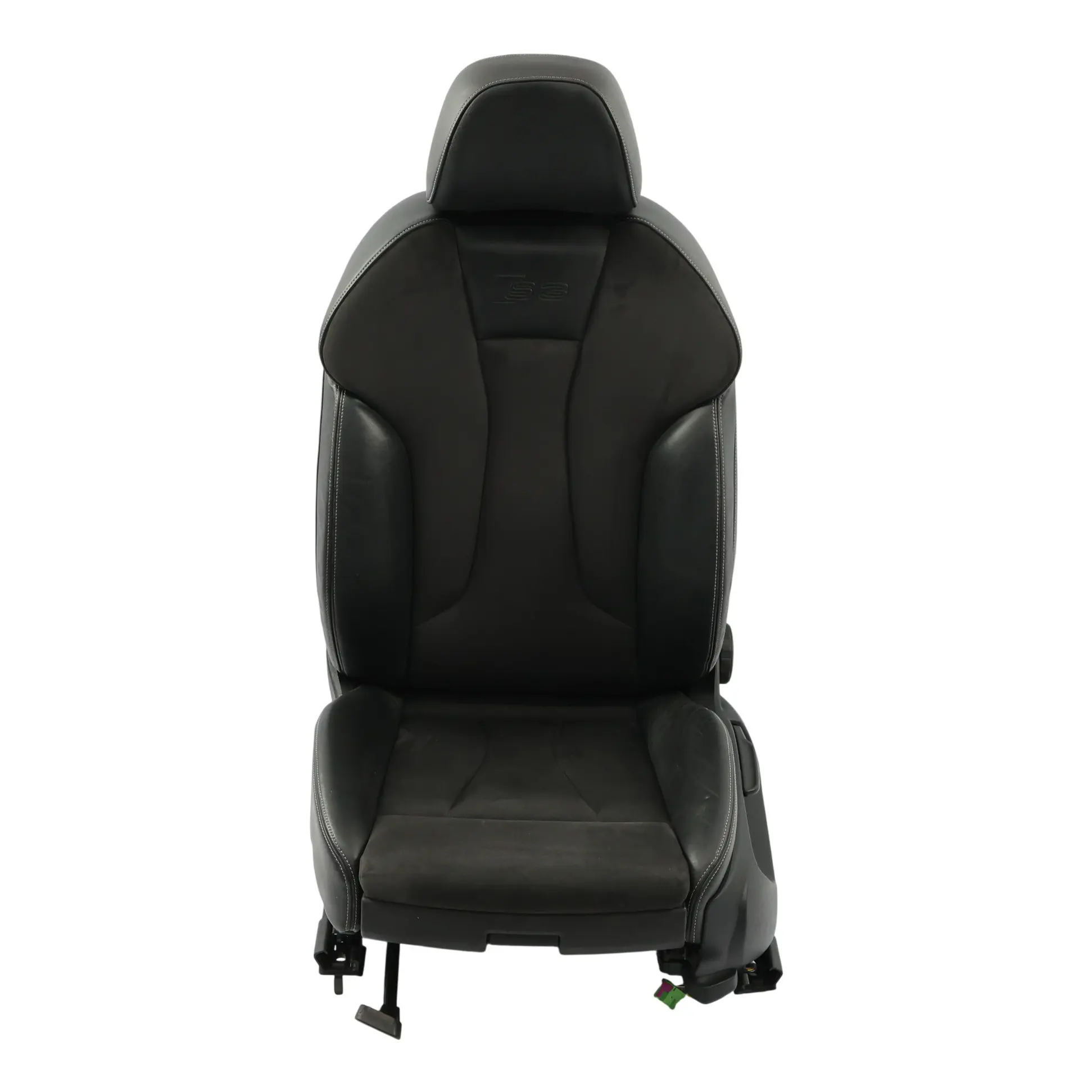 Audi S3 8V Asiento Delantero Sport Calefactable Cuero Alcantara Black Izquierdo 