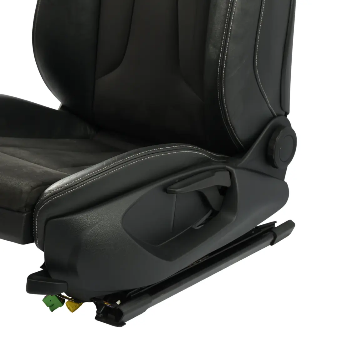 Audi S3 8V Front Seat Sport Heated Leather Alcantara Soul Black Left N/S - SKU 8V4881805Q-1 - Part number 8V4881805Q