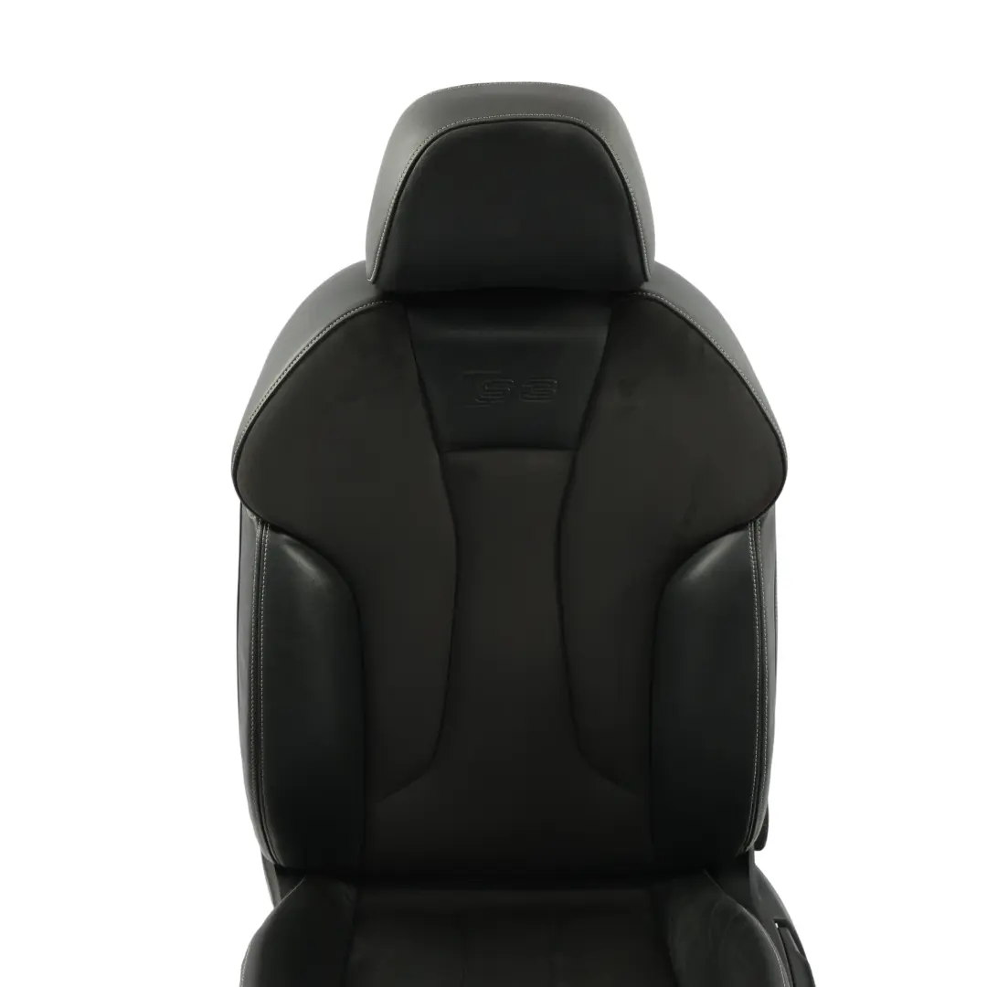Audi S3 8V Asiento Delantero Sport Calefactable Cuero Alcantara Black Izquierdo - SKU 8V4881805Q-1 - Número de pieza 8V4881805Q