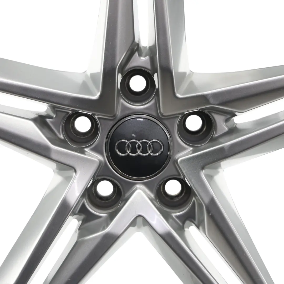 Alloy Rim 18" 8J ET:40 Double Star Spoke pour Audi A4 B9 Silver Wheel à propos du numéro de pièce 8W0601025R Audi A4 B9 Silver Wheel Alloy Rim 18" 8J ET:40 Double Star Spoke - SKU 8W0601025R-1 - Numéro de pièce 8W0601025R