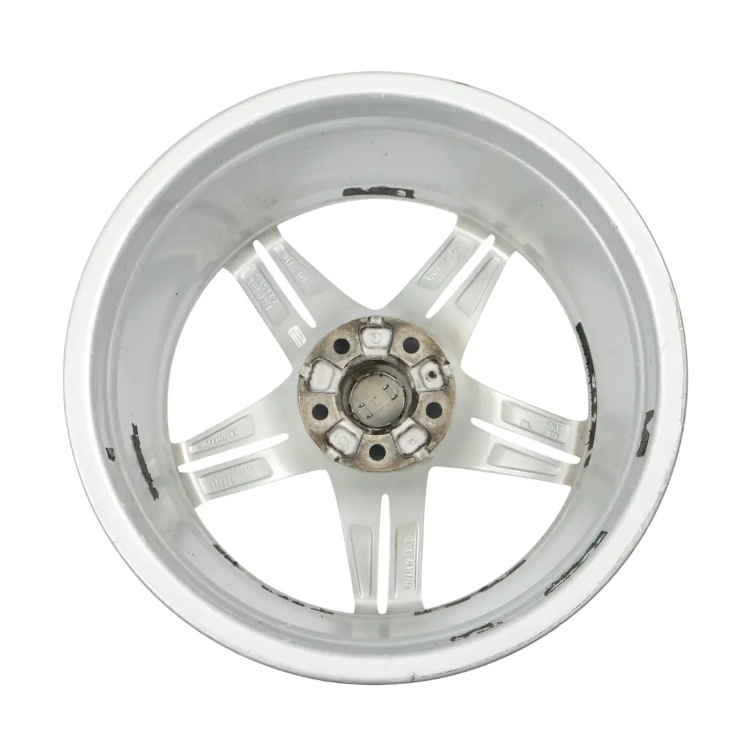 Audi A4 B9 Argento Cerchio in lega 18" 8J ET:40 Doppie razze a stella - SKU 8W0601025R-2 - Numero di parte 8W0601025R
