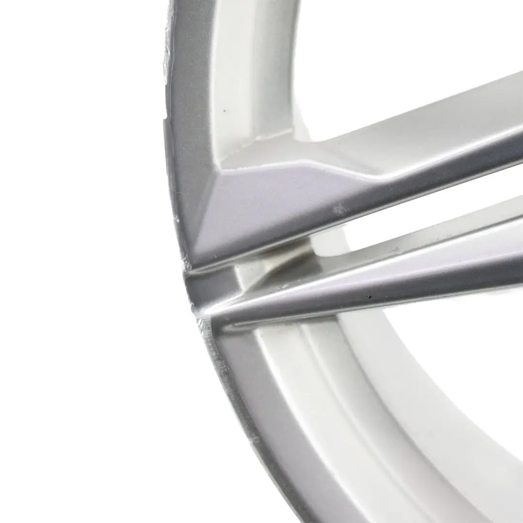 Alloy Rim 18" 8J ET:40 Star Double Spoke to Audi A4 B9 Silver Wheel with Part number 8W0601025R Audi A4 B9 Silver Wheel Alloy Rim 18" 8J ET:40 Star Double Spoke - SKU 8W0601025R-3 - Part number 8W0601025R