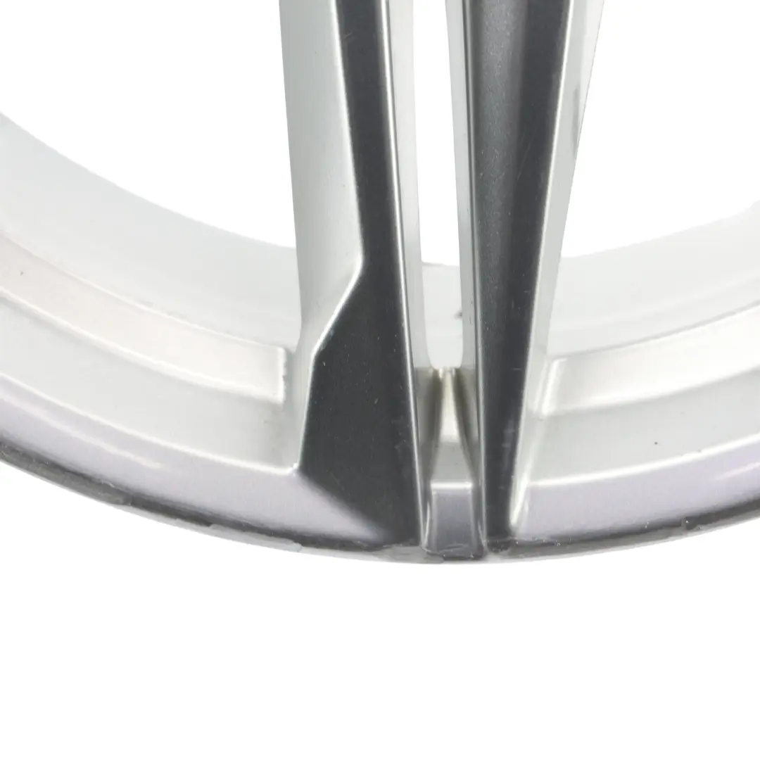 Alloy Rim 18" 8J ET:40 Star Double Spoke to Audi A4 B9 Silver Wheel with Part number 8W0601025R Audi A4 B9 Silver Wheel Alloy Rim 18" 8J ET:40 Star Double Spoke - SKU 8W0601025R-3 - Part number 8W0601025R