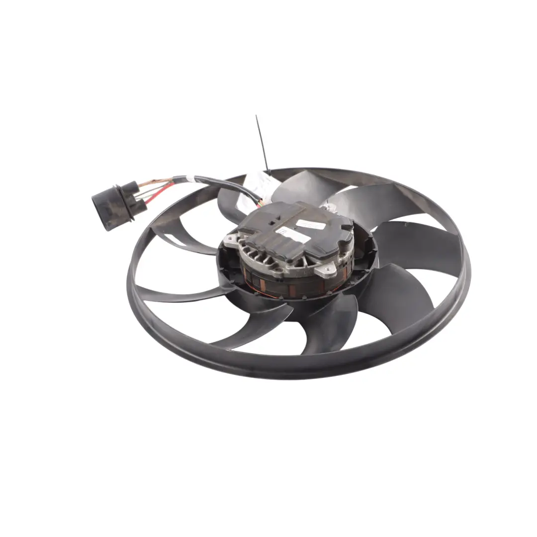 Cooling Radiator Fan Shroud Motor Unit to Audi A6 C8 Engine with Part number 8W0959455L Audi A6 C8 Engine Cooling Radiator Fan Shroud Motor Unit - SKU 8W0959455L - Part number 8W0959455L