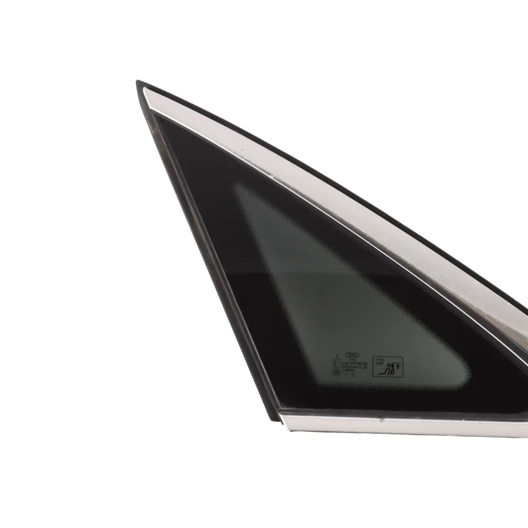 Quarter Side Window Glass Left N/S Tinted AS3 to Audi A4 B9 Rear with Part number 8W5845297J Audi A4 B9 Rear Quarter Side Window Glass Left N/S Tinted AS3 - SKU 8W5845297J - Part number 8W5845297J
