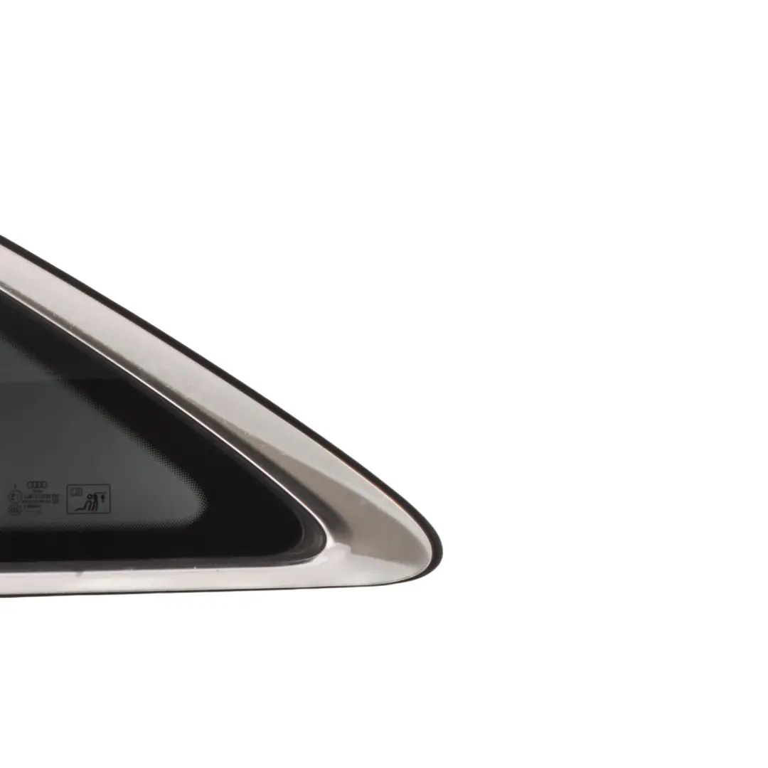 Quarter Side Window Glass Left N/S Tinted AS3 to Audi A4 B9 Rear with Part number 8W5845297J Audi A4 B9 Rear Quarter Side Window Glass Left N/S Tinted AS3 - SKU 8W5845297J - Part number 8W5845297J
