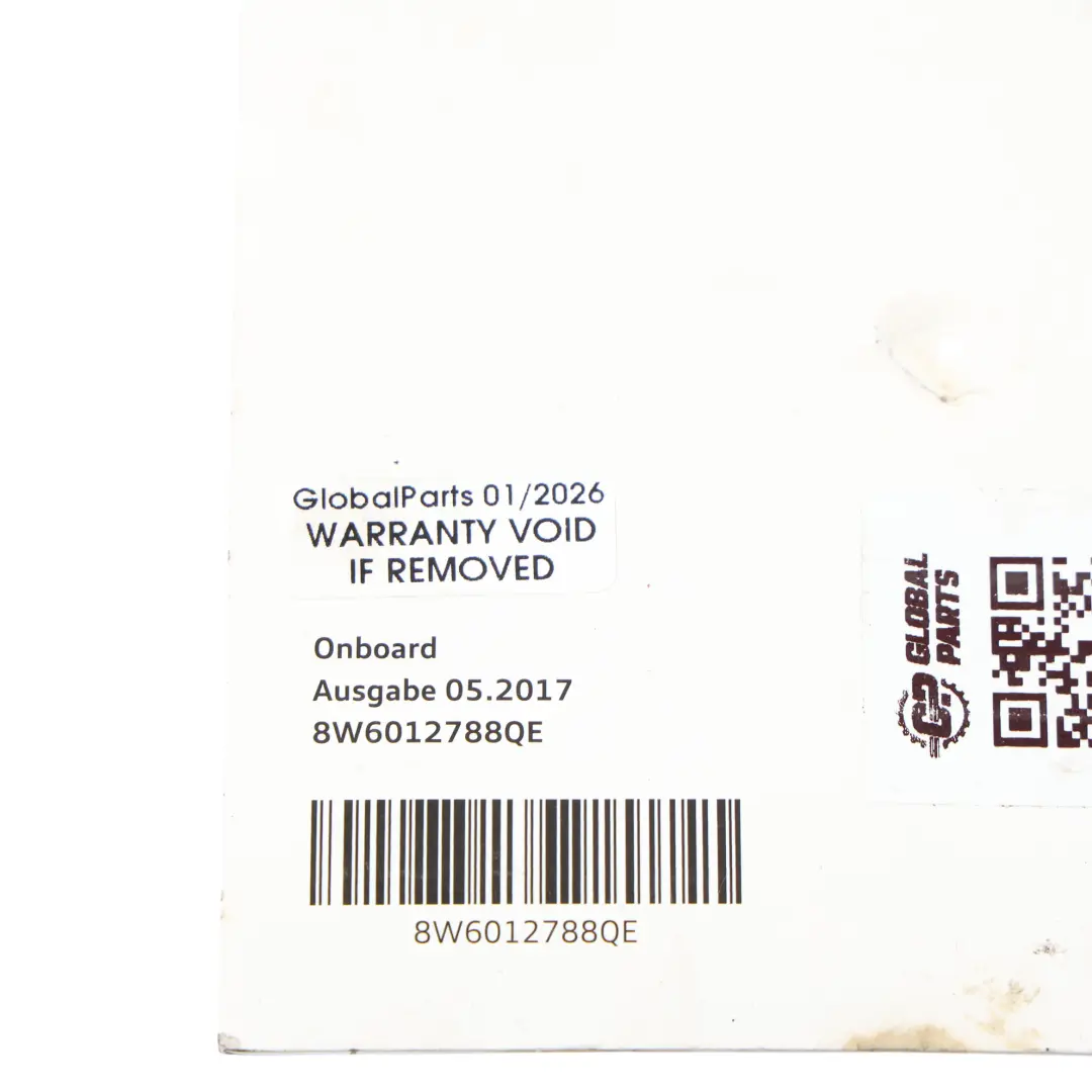 Audi S5 F5 Audi Onboard CD Manual Propietario - SKU 8W6012788QE - Número de pieza 8W6012788QE