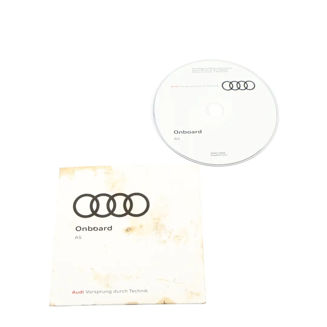 Audi S5 F5 Audi Onboard CD Manual Manuale Proprietario - SKU 8W6012788QE - Numero di parte 8W6012788QE