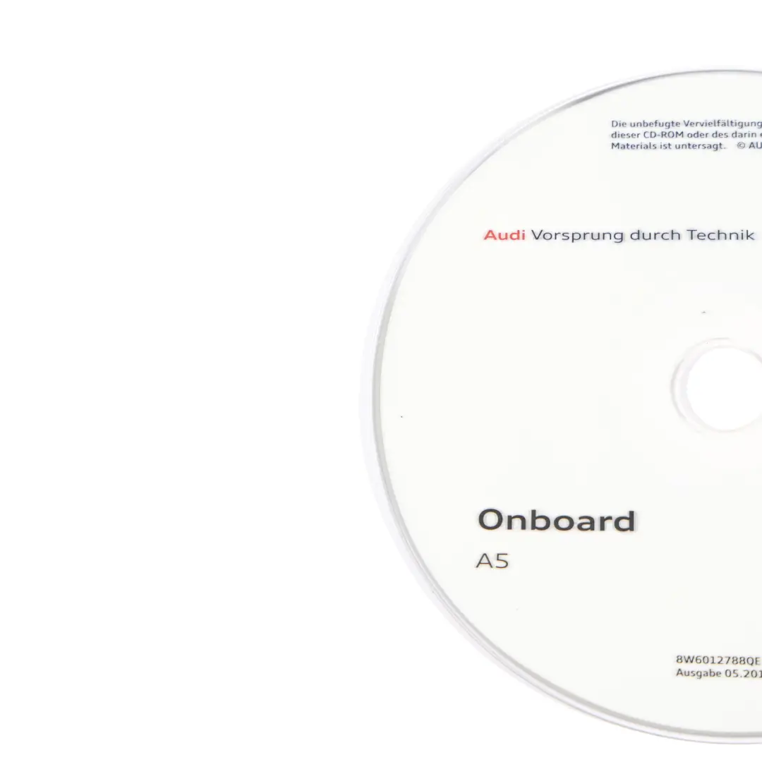 Onboard CD Manual Owner Handbook to Audi S5 F5 Audi with Part number 8W6012788QE Audi S5 F5 Audi Onboard CD Manual Owner Handbook - SKU 8W6012788QE - Part number 8W6012788QE