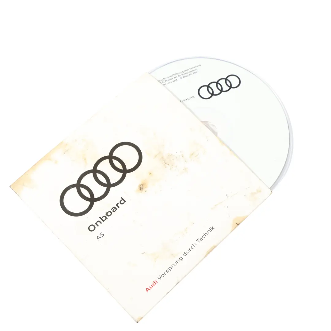 Audi S5 F5 Audi Bord CD Bedienung Sanleitung - SKU 8W6012788QE - Teilenummer 8W6012788QE