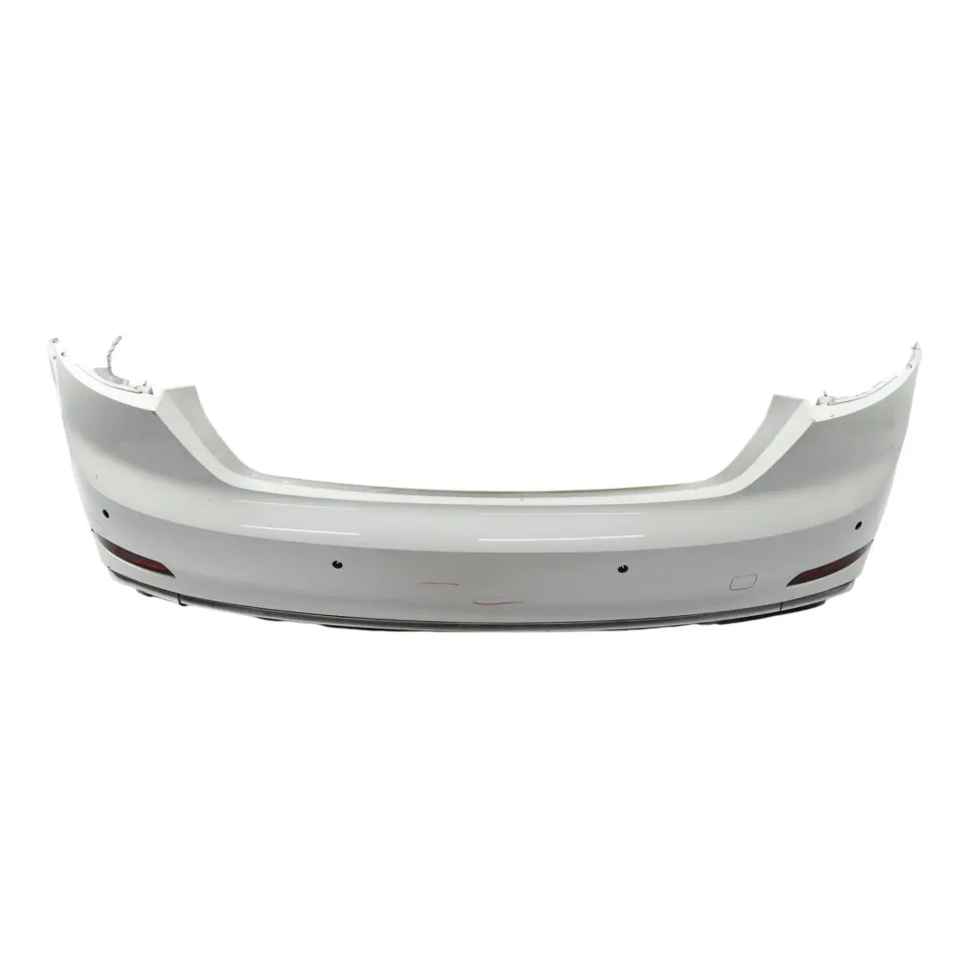 Audi A5 F5 Bumper Rear Trim Panel S Line Glacier White Pearl - S9R - SKU 8W6807067AA-MGW1 - Part number 8W6807067AA