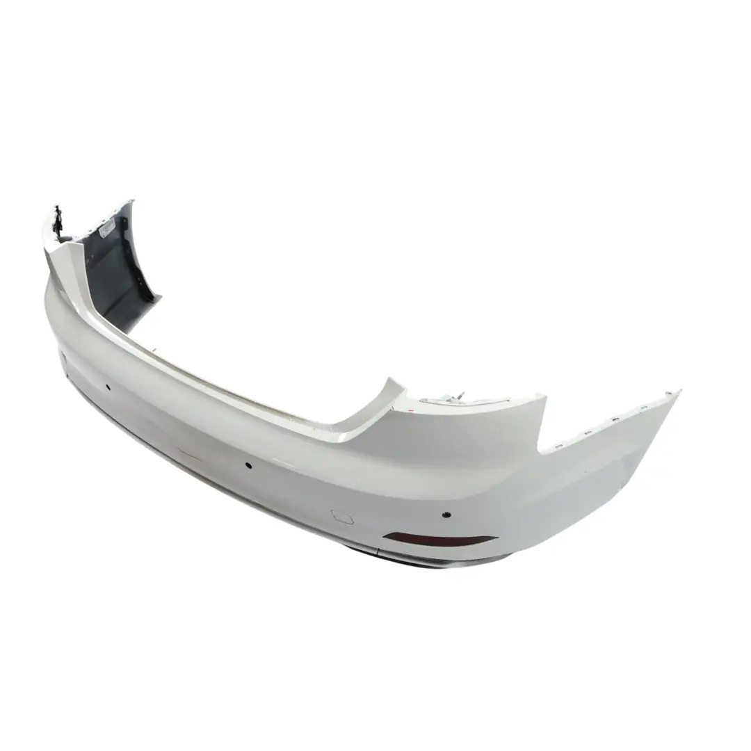 Bumper Rear Trim Panel S Line Glacier White Pearl - S9R to Audi A5 F5 with Part number 8W6807067AA Audi A5 F5 Bumper Rear Trim Panel S Line Glacier White Pearl - S9R - SKU 8W6807067AA-MGW1 - Part number 8W6807067AA