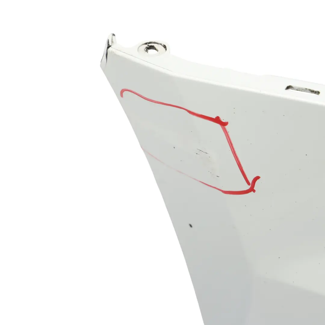 Bumper Rear Trim Panel S Line Glacier White Pearl - S9R to Audi A5 F5 with Part number 8W6807067AA Audi A5 F5 Bumper Rear Trim Panel S Line Glacier White Pearl - S9R - SKU 8W6807067AA-MGW1 - Part number 8W6807067AA