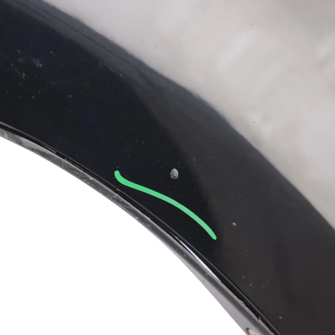 Audi A5 S5 F5 Side Panel Front Left N/S Wing Fender Mythical Black Metallic Y9T - SKU 8W6821105B-MYB - Part number 8W6821105B