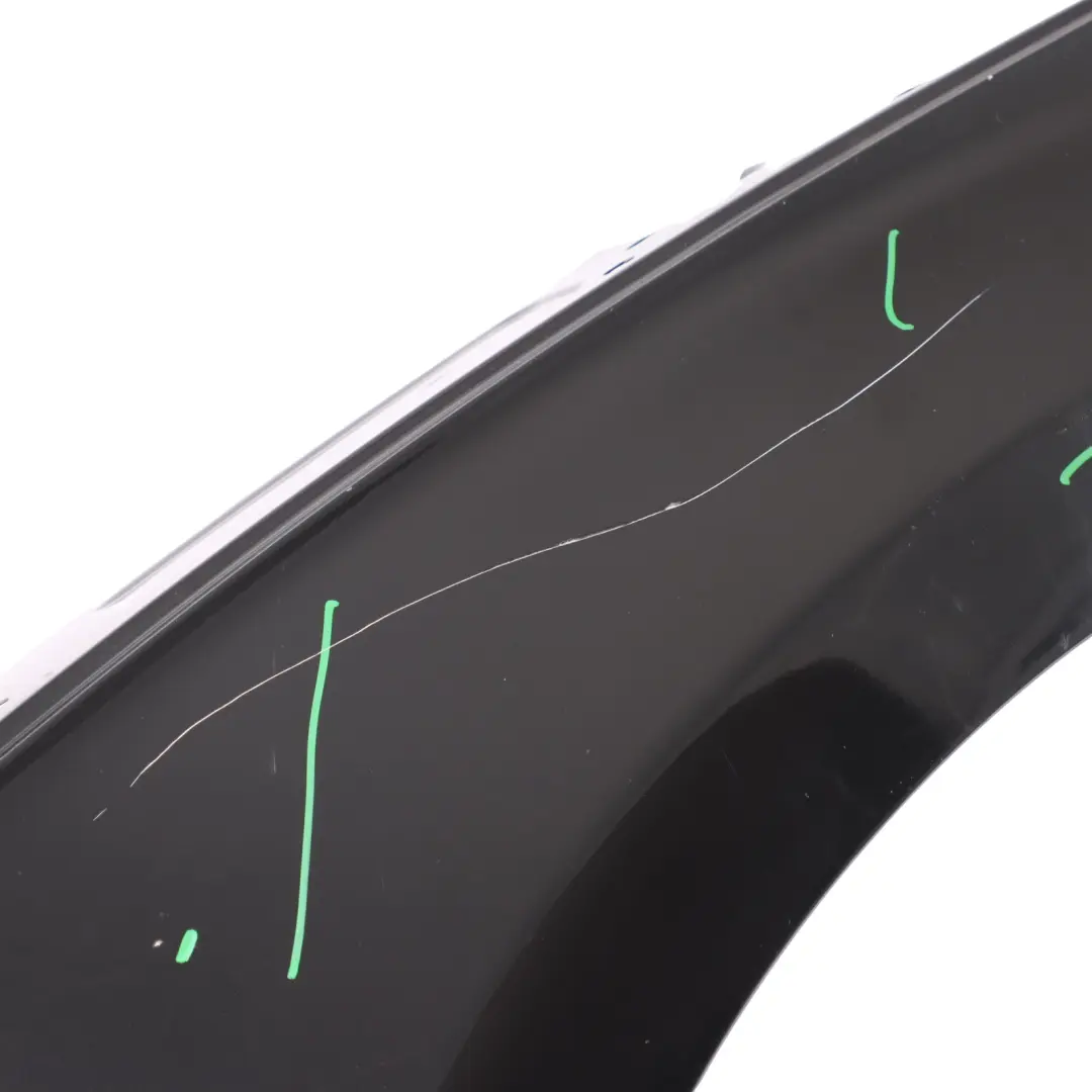 Audi A5 S5 F5 Side Panel Front Left N/S Wing Fender Mythical Black Metallic Y9T - SKU 8W6821105B-MYB - Part number 8W6821105B