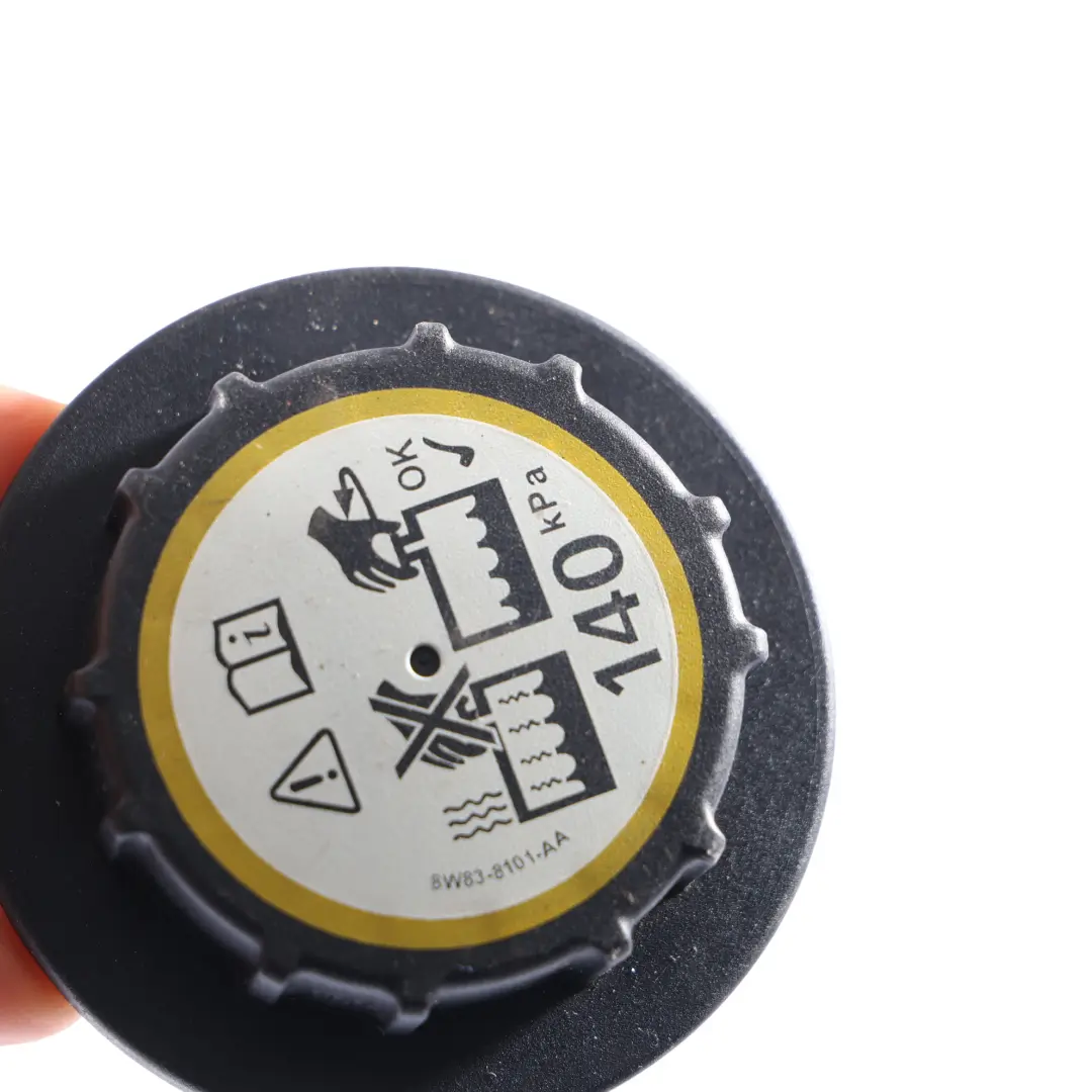 Radiator Coolant Expansion Reservoir Tank Cap to Range Rover L405 with Part number 8W83-8101-AA Range Rover L405 Radiator Coolant Expansion Reservoir Tank Cap - SKU 8W83-8101-AA - Part number 8W83-8101-AA