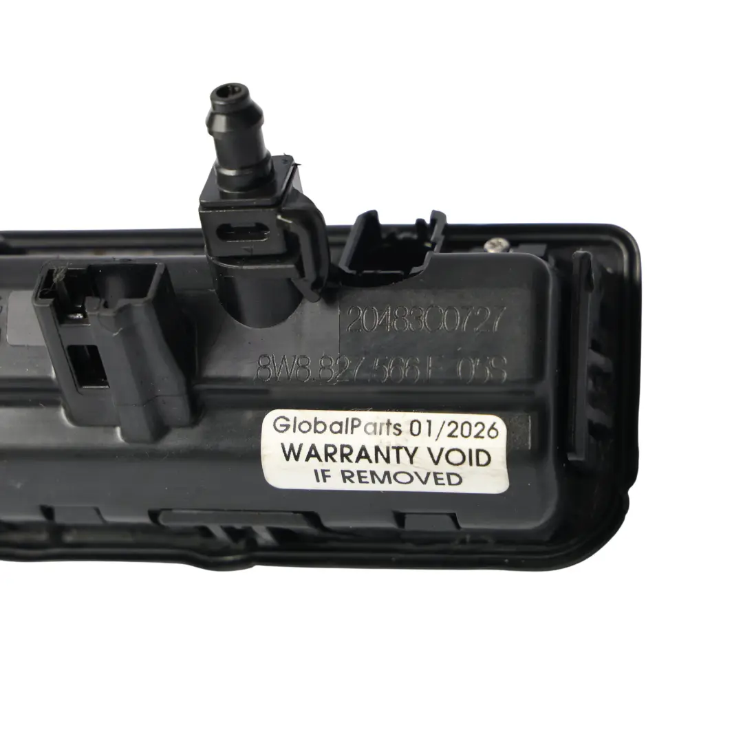 Boot Release Handle View Camera to Audi A5 F5 Rear Tailgate Hatch with Part number 8W8827566F Audi A5 F5 Rear Tailgate Hatch Boot Release Handle View Camera - SKU 8W8827566F - Part number 8W8827566F