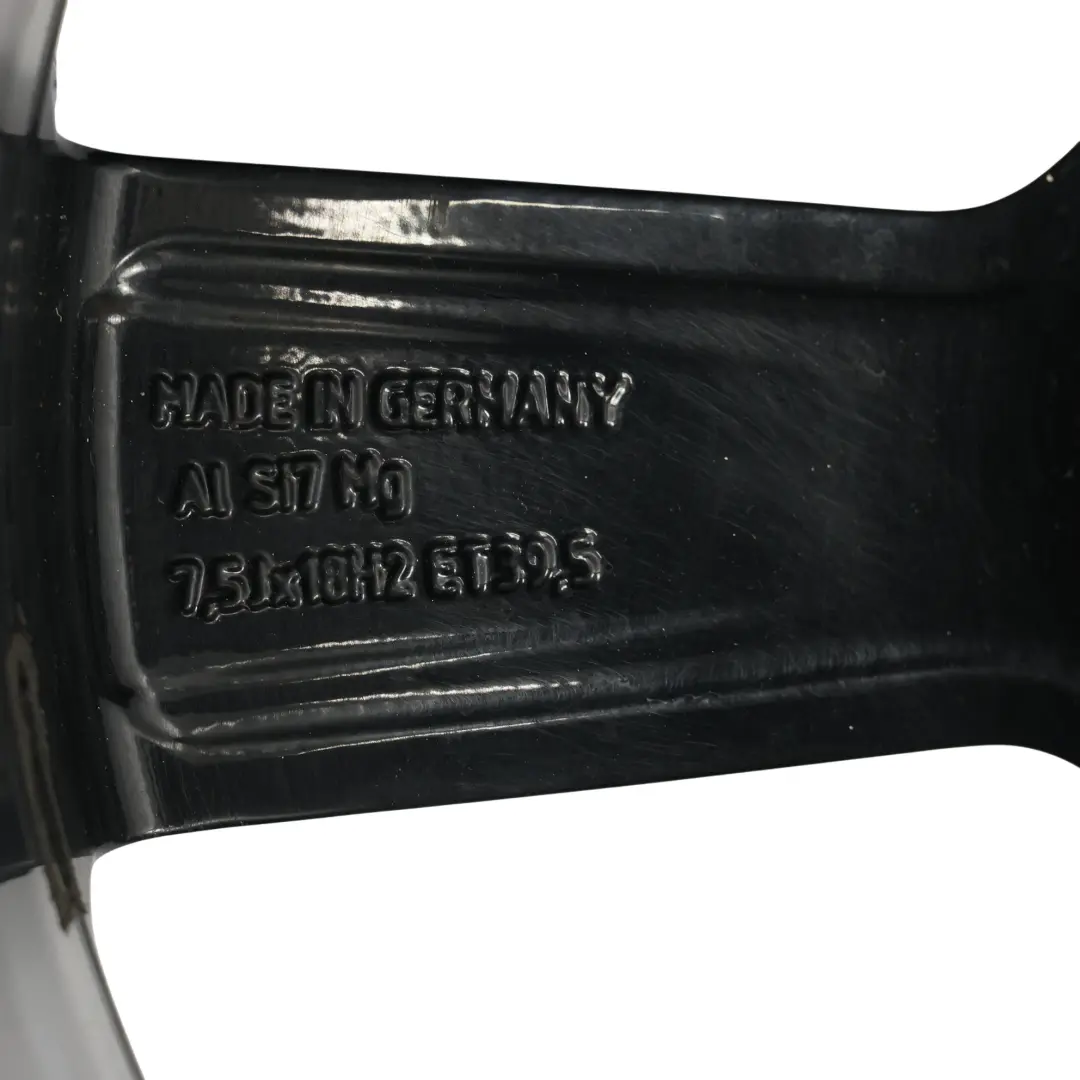 Cerchio In Lega Nero 18" 7.5J ET:39,5 per Audi A1 S1 8X con numero di parte 8X0601025M Audi A1 S1 8X Cerchio In Lega Nero 18" 7.5J ET:39,5 - SKU 8X0601025M-1 - Numero di parte 8X0601025M