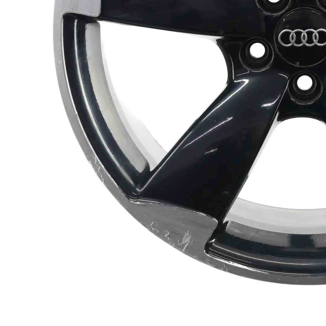 Audi A1 S1 8X Schwarz Leichtmetallfelge Rotor 18" 7.5J ET:39,5 - SKU 8X0601025M-1 - Teilenummer 8X0601025M