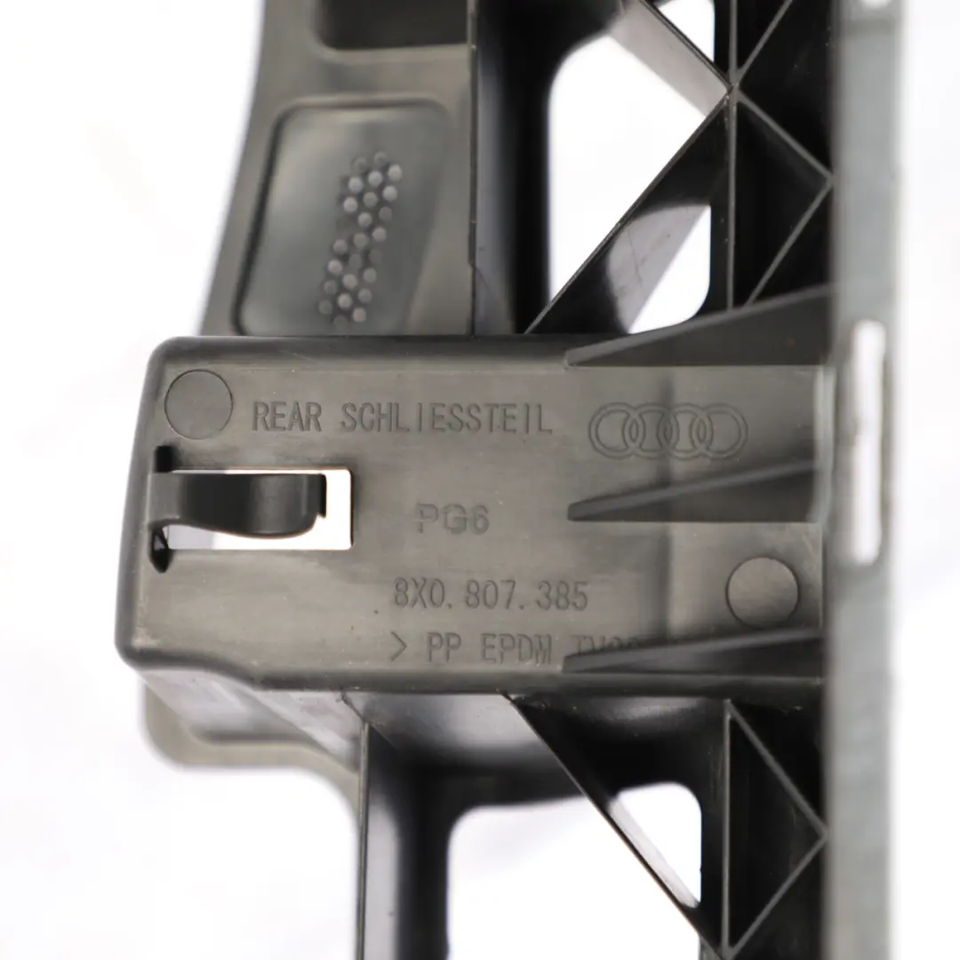 Audi A1 8X Rear Bumper Mount Mounting Support Bracket Holder Centre - SKU 8X0807385 - Part number 8X0807385