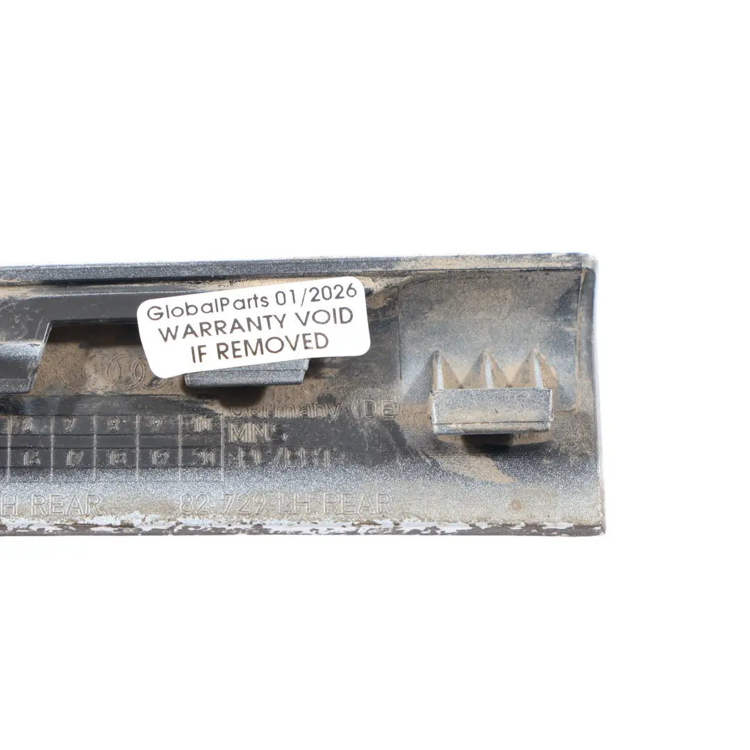 Audi A1 8X Door Sill Cover Trim Strip Moulding Insert Rear Left N/S - SKU 8X0853869 - Part number 8X0853869