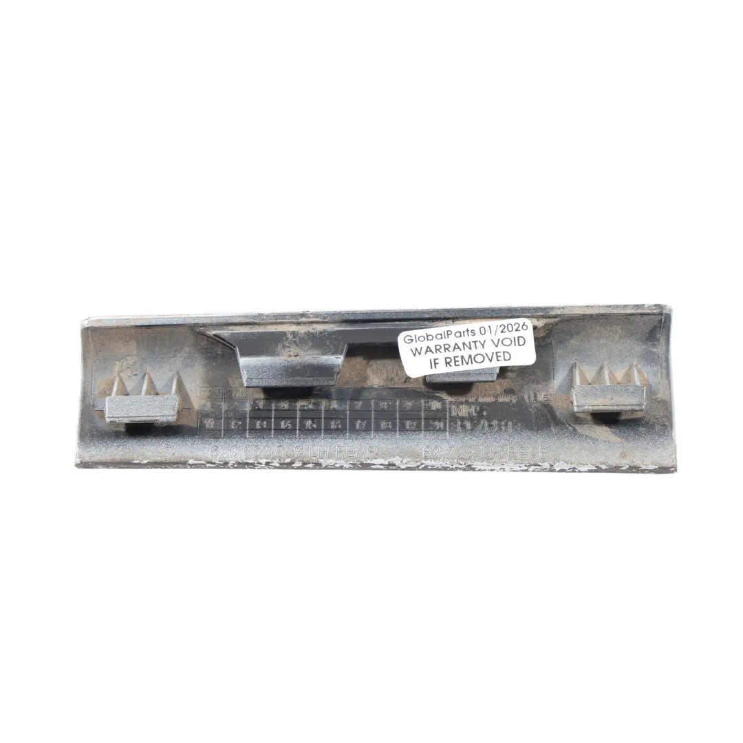 Audi A1 8X Tapa Umbral Puerta Tira Moldura Inserción Trasera Izquierda - SKU 8X0853869 - Número de pieza 8X0853869