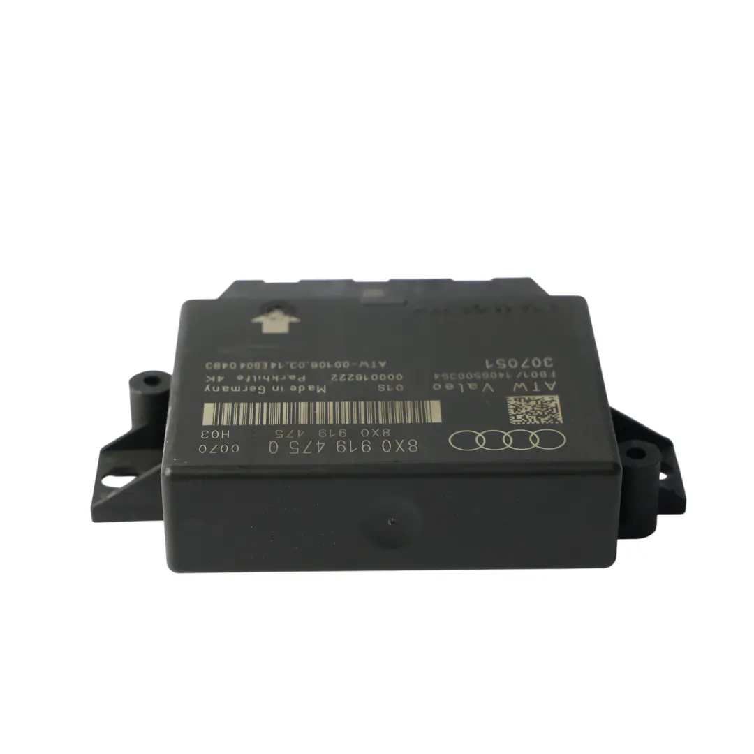 Audi Q3 8U PDC Asistente Distancia Aparcamiento Unidad Módulo ECU - SKU 8X0919475Q - Número de pieza 8X0919475Q