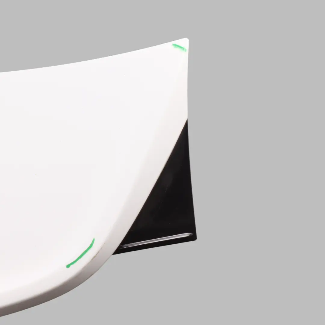 Audi A1 8X Rear Tailgate Hatch Bootlid Spoiler Glacier White - S9R - SKU 8X3827933C-MGW - Part number 8X3827933C