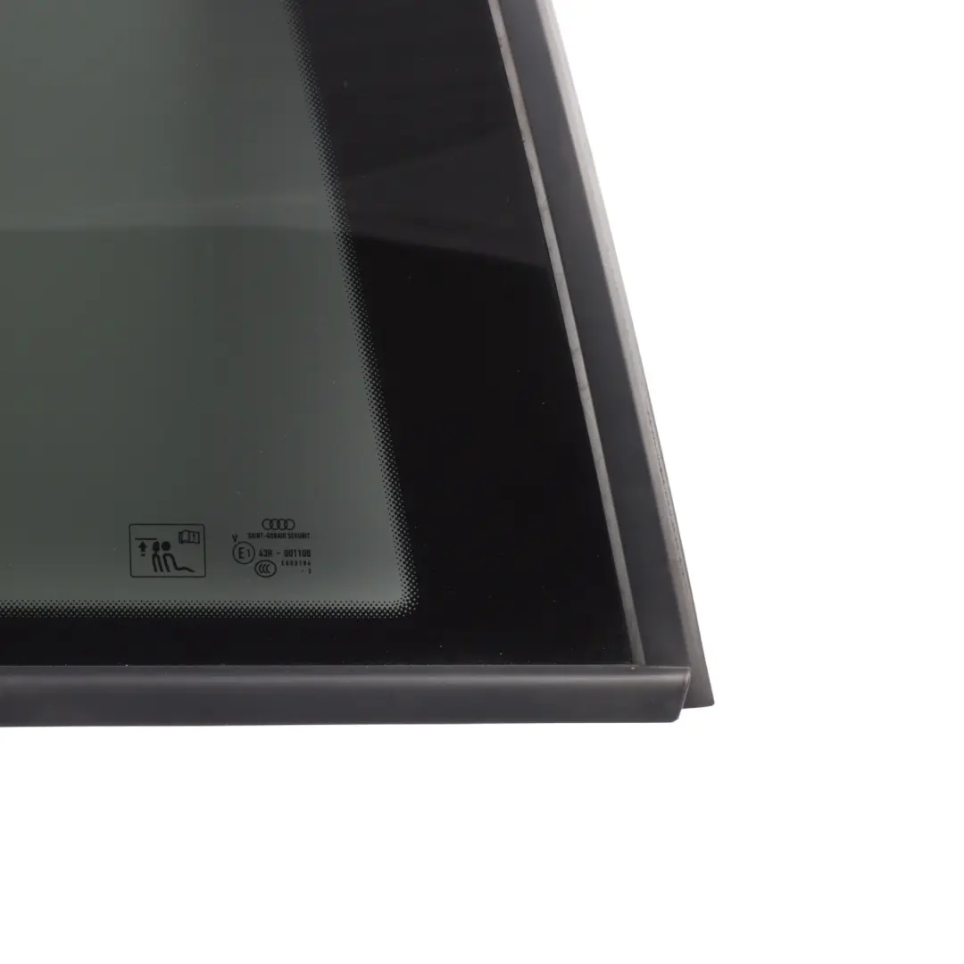 Audi A1 8X Rear Quarter Side Window Glass Right O/S Tinted - SKU 8X3845300A - Part number 8X3845300A