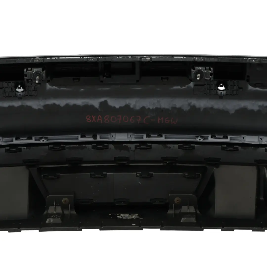 Audi A1 8X Rear Bumper Panel S Line Parktronic Glacier White Pearl - S9R - SKU 8XA807067C-MGW - Part number 8XA807067C