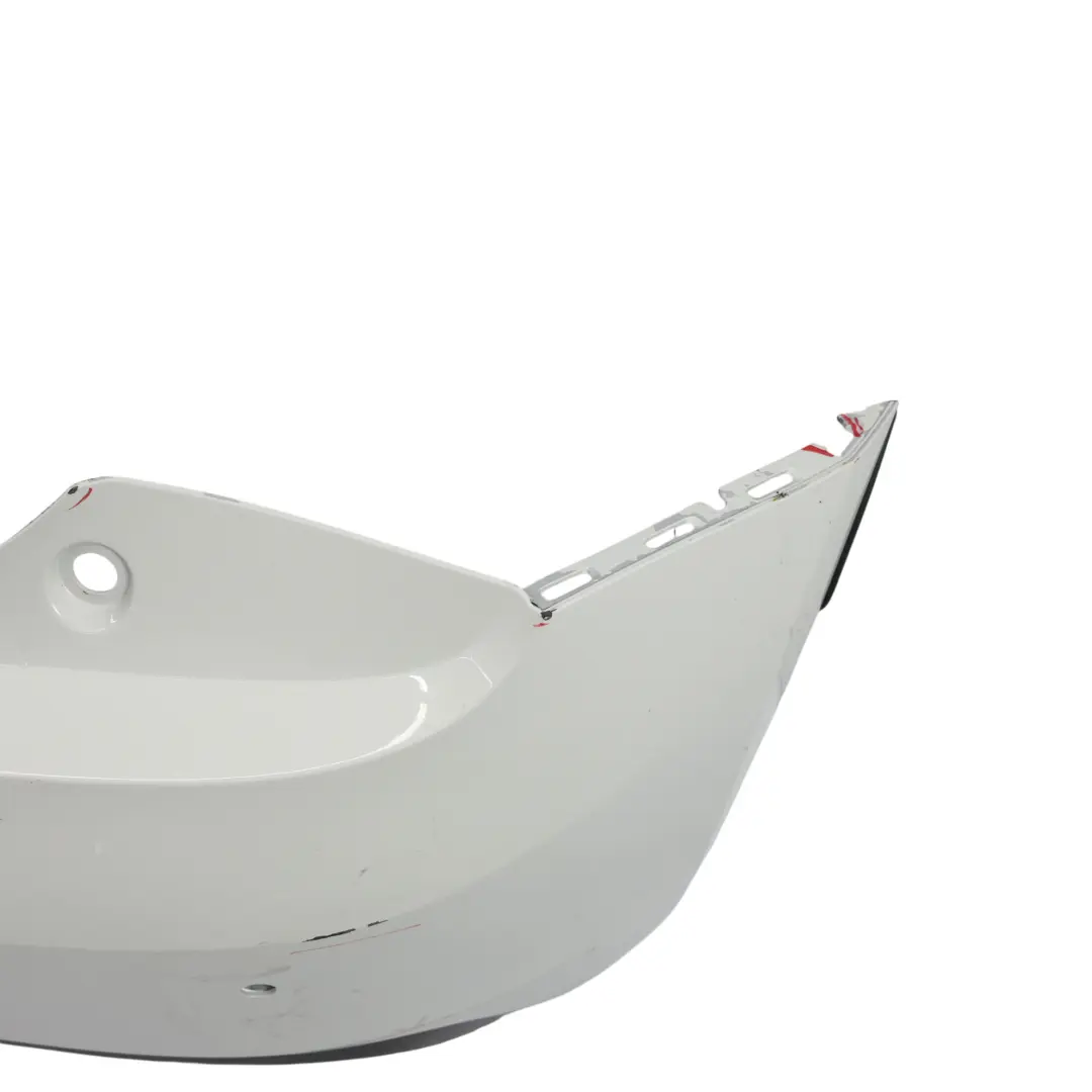 Audi A1 8X Rear Bumper Panel S Line Parktronic Glacier White Pearl - S9R - SKU 8XA807067C-MGW - Part number 8XA807067C