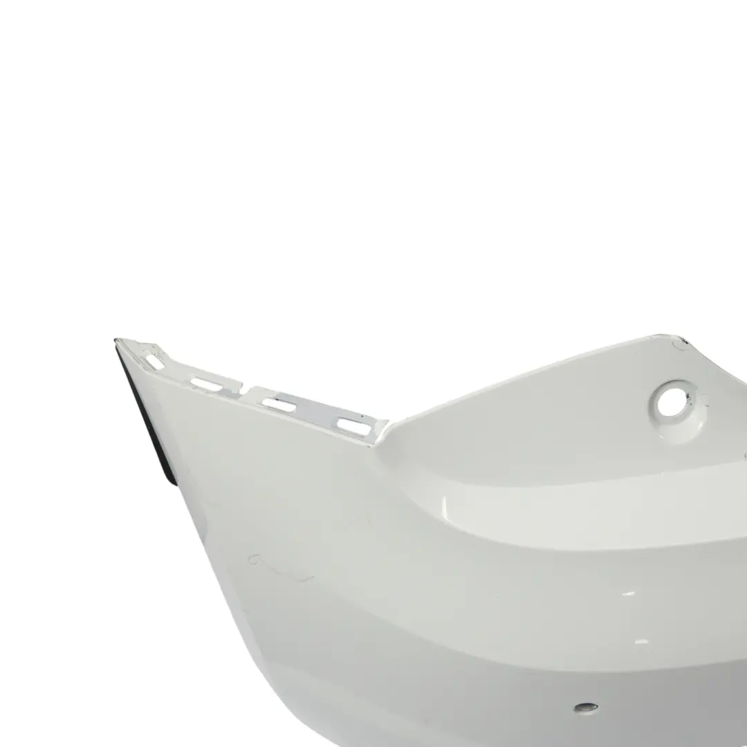 Audi A1 8X Rear Bumper Panel S Line Parktronic Glacier White Pearl - S9R - SKU 8XA807067C-MGW - Part number 8XA807067C