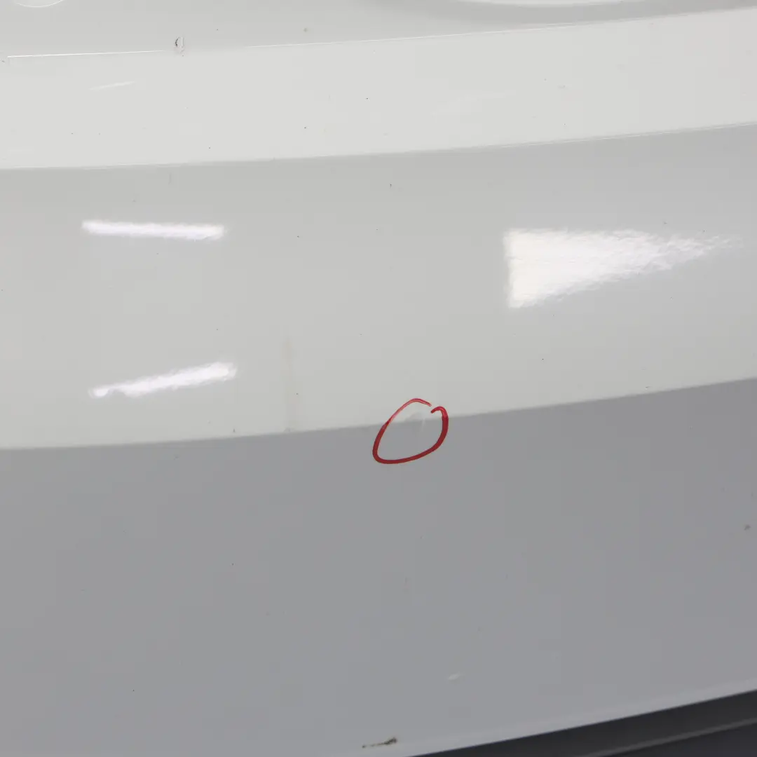 Audi A1 8X Rear Bumper Panel S Line Parktronic Glacier White Pearl - S9R - SKU 8XA807067C-MGW - Part number 8XA807067C